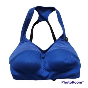 Nike NWT Blue Racerback Alpha Sports Bra Size XS
